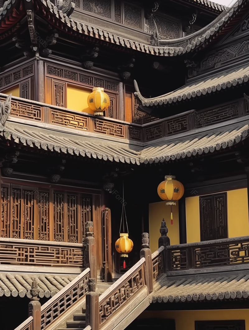 中国杭州古代寺庙建筑特写摄影图,高清,摄影图,摄影图片,图片大全,摄影图免费下载